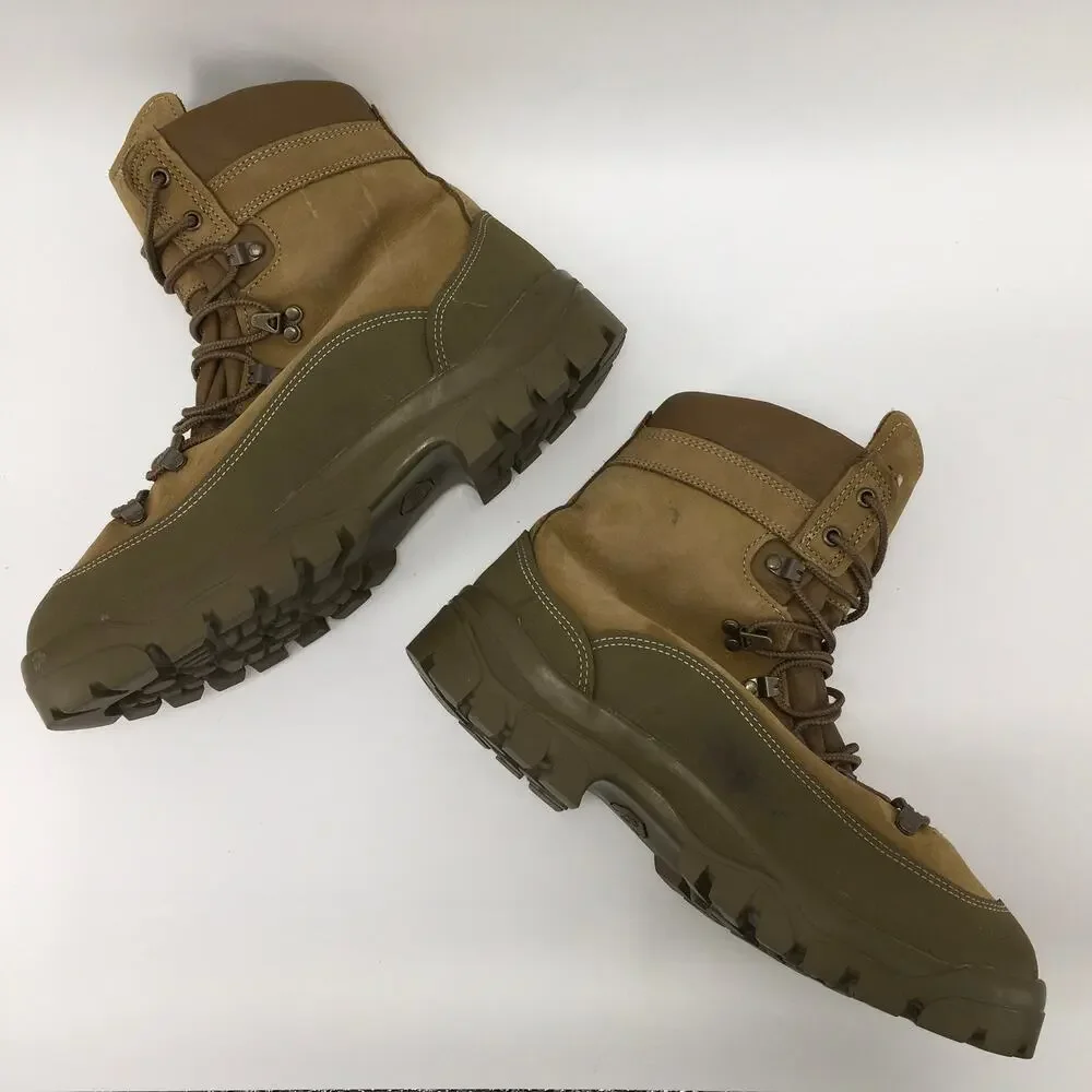 Belleville 950 MCB Mountain Combat Hiker Boot Mens 11.5 W Olive Nubuck Brown